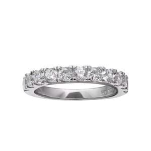 Primrose Cubic Zirconia Sterling Silver Ring Size 9 NWT